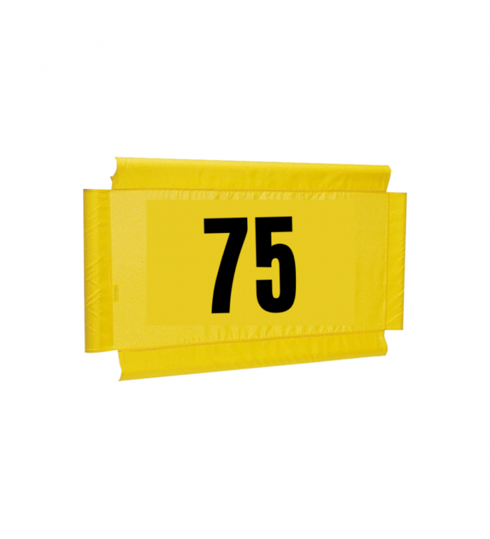 Avståndsskylt, reserv. - Nylonväv "75"