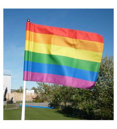 Flagga golf, Digi.tryck - Genomtryck 200g polyester 2