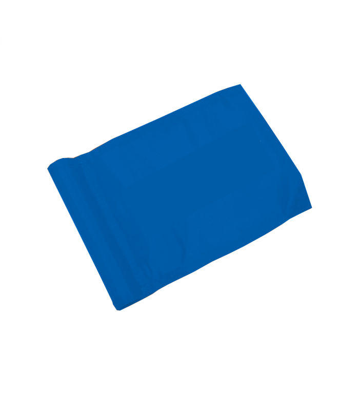 Hållägesflagga, Smal stång - Utan tryck -  Blå