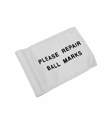 Hållägesflagga Tournament - Vit