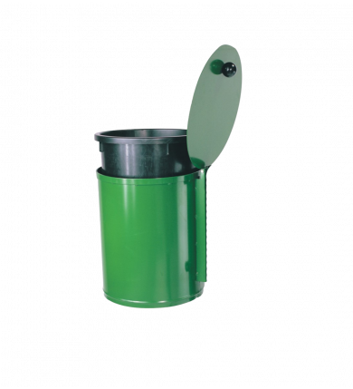 Papperskorg KSAB 14L inkl. hink - Grön