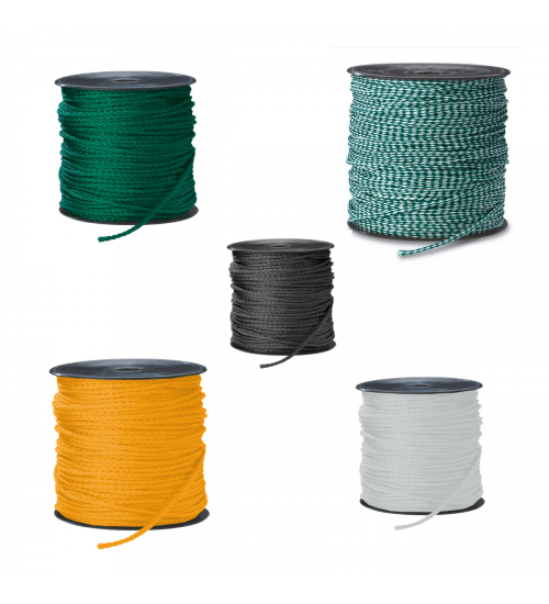 Rep till repstolpe 300m Grön/Vit (PA)