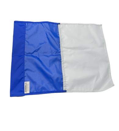 Hörnflagga - 40mm BlåVit