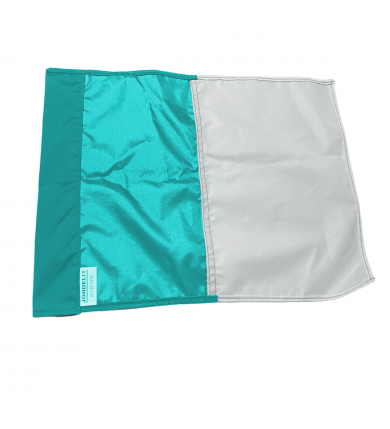 Hörnflagga - 30mm Valfri Tvåfärgad