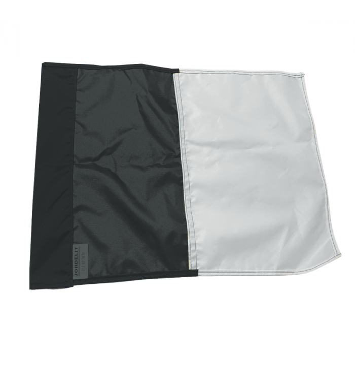 Hörnflagga - 40mm SvartVit