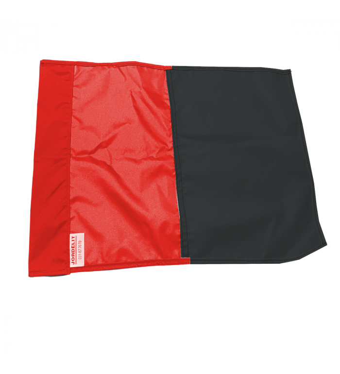 Hörnflagga - 40mm RödSvart