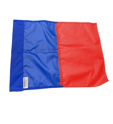 Hörnflagga - 30mm BlåRöd