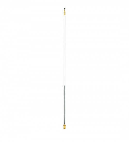 Par Aide Smal. 2,3m - Vit m. Svart botten