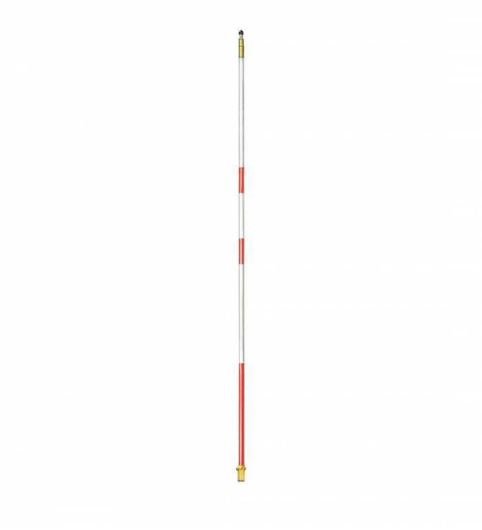 Par Aide Smal. 1,5m - Vit/röd 3/3