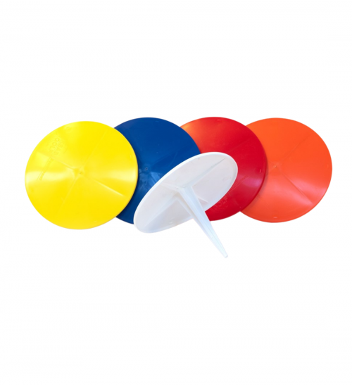 Markeringsplatta i plast - Orange