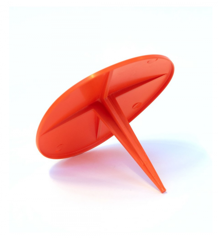 Markeringsplatta i plast - Orange