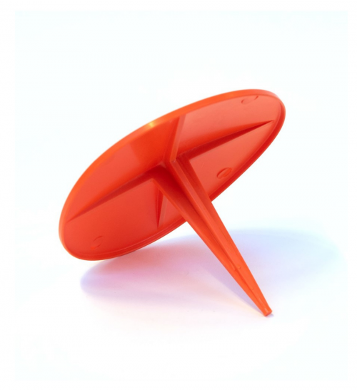 Markeringsplatta i plast - Orange