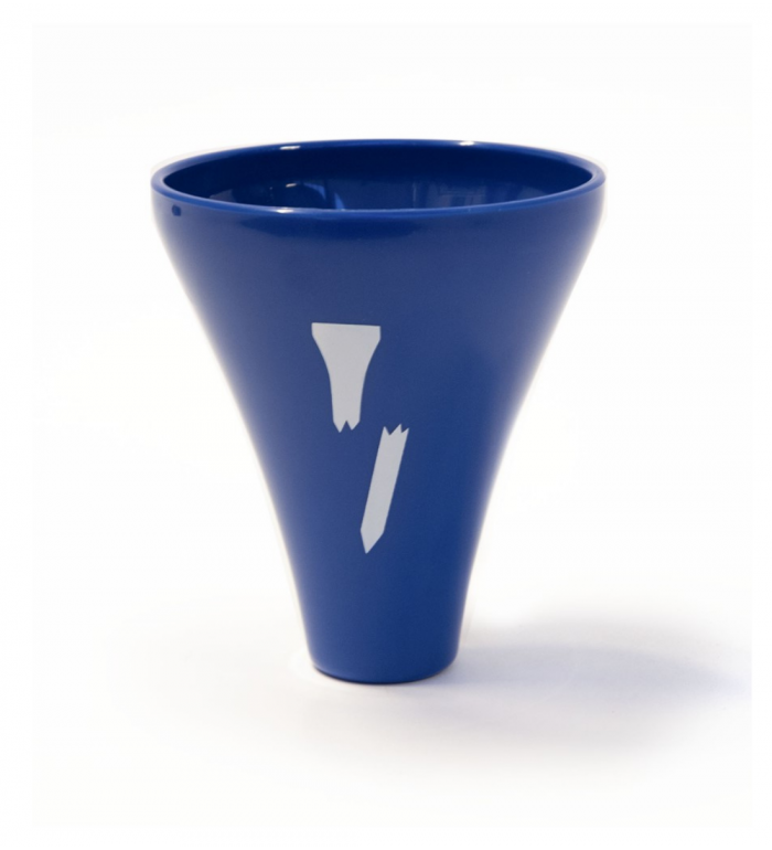 Broken Tee plast - BLÅ