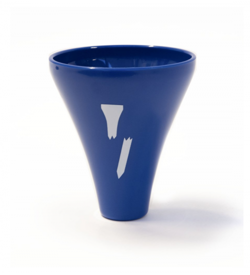 Broken Tee plast - BLÅ