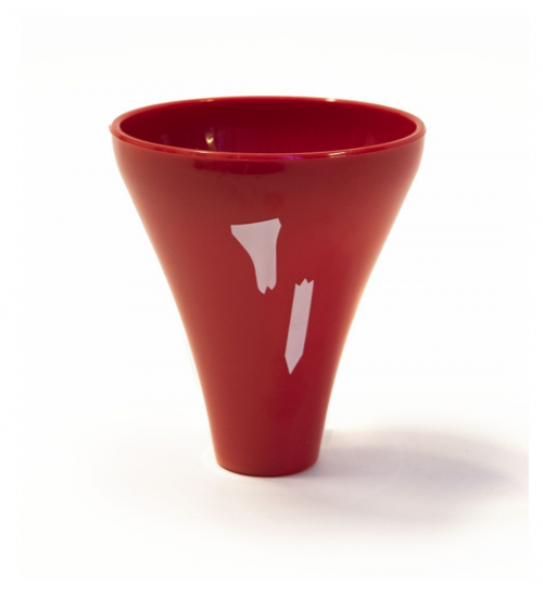 Broken Tee plast - Röd