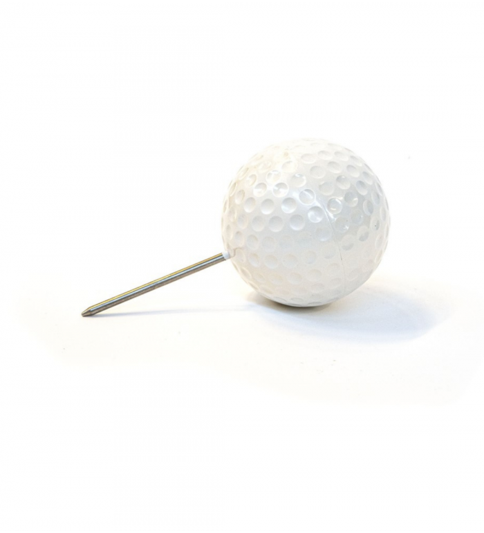 Dimple Tee Markering (rund) - VIT