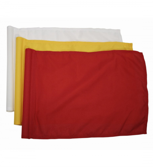 Tubflagga i marinpolyester - Röd