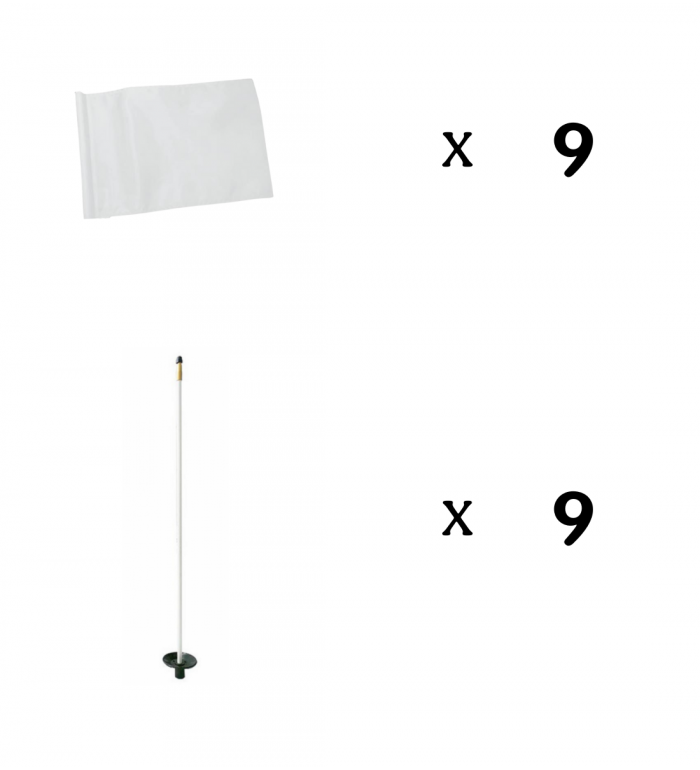 Flaggstångspaket - Par Aide "Junior" kit