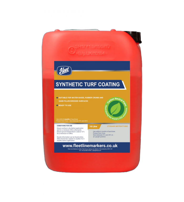 Fleet - STC Konstgräsfärg Röd, 10 liter