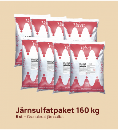 Paket Granulerat Järn 160 kg