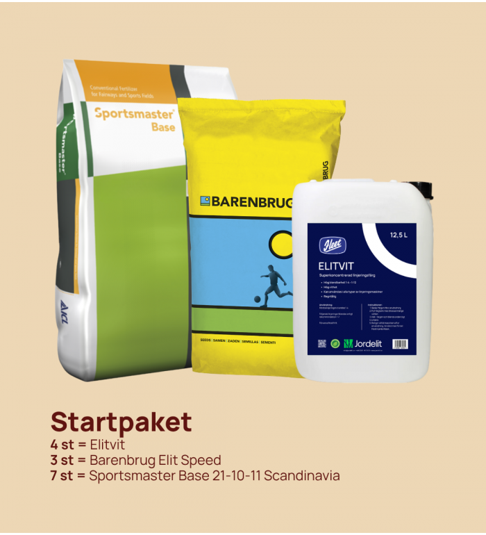 Gödsel, Gräsfrö & Färg - Startpaket